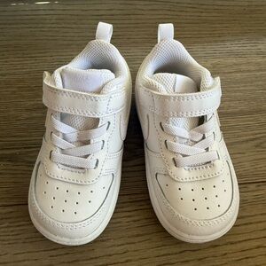 Nike Court Borough White Sneakers with Straps